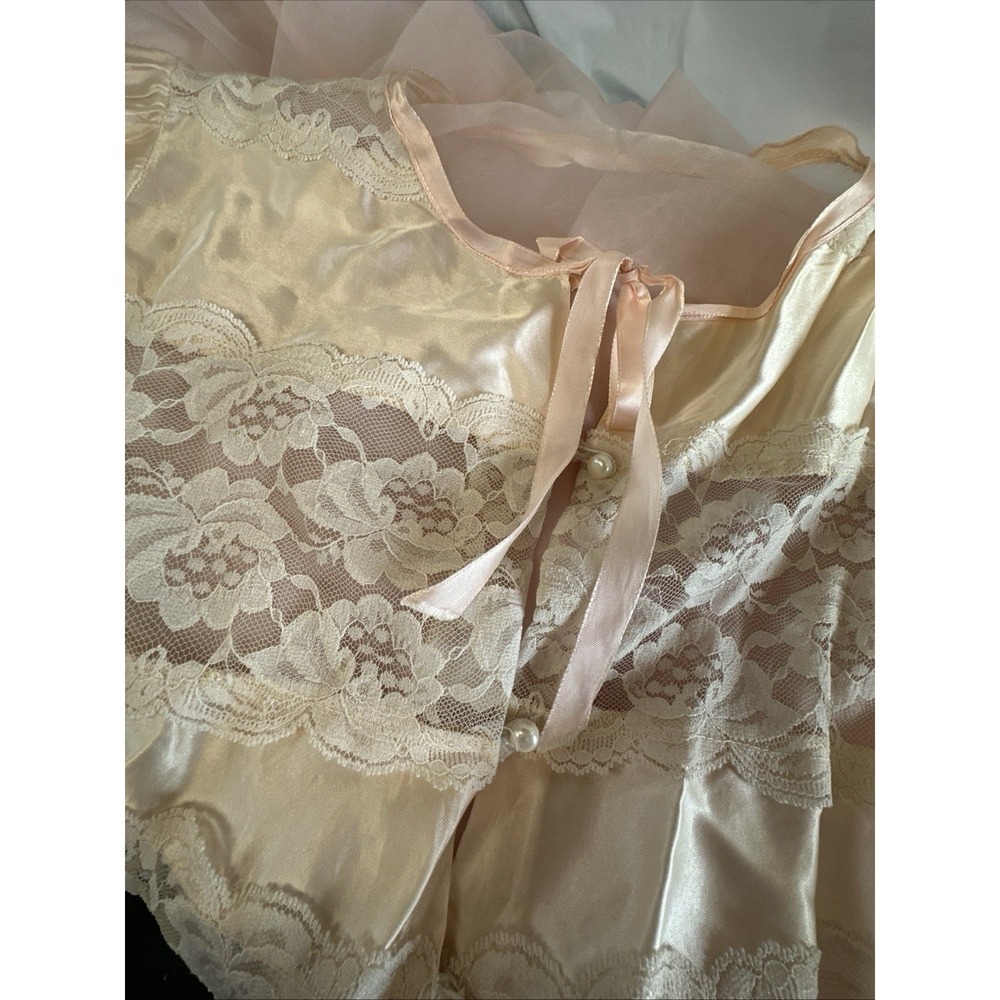 Vintage Robe Lingerie, " Undercover Wear"Brand, Small No Tag, No Tie - Picture 7 of 7